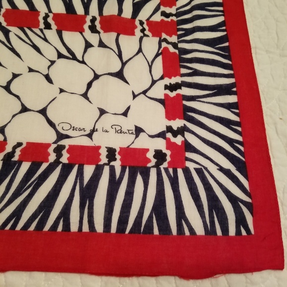 Oscar de la Renta Accessories - Oscar de la Renta cotton scarf